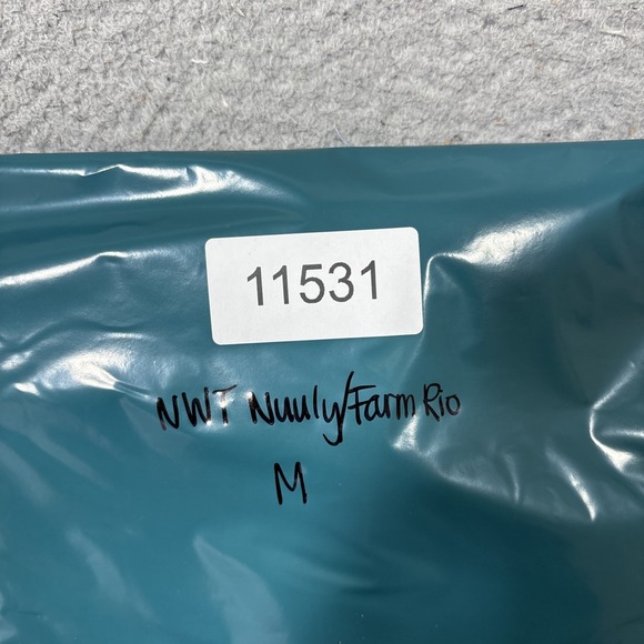 NWT Farm Rio Nuuly Womens Sz M Skirt Brown/Multi Toucan Scarf Knit Floral Mini - Picture 10 of 10